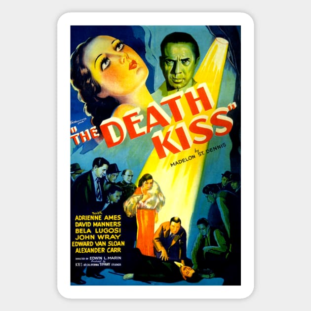 The Death Kiss 1932 Sticker by FilmCave